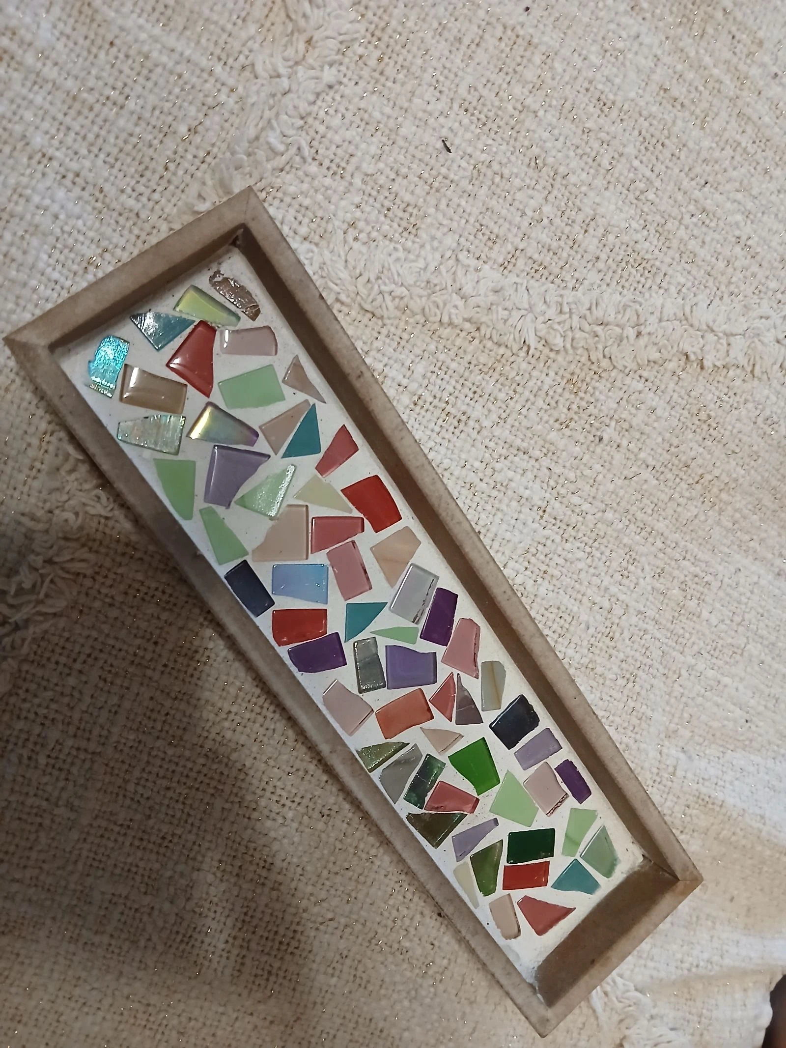 Petit plateau multicolore Décoration 